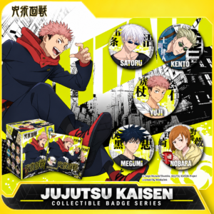 Jujutsu Kaisen – Cursed Mark Twin Souls Tin Badge