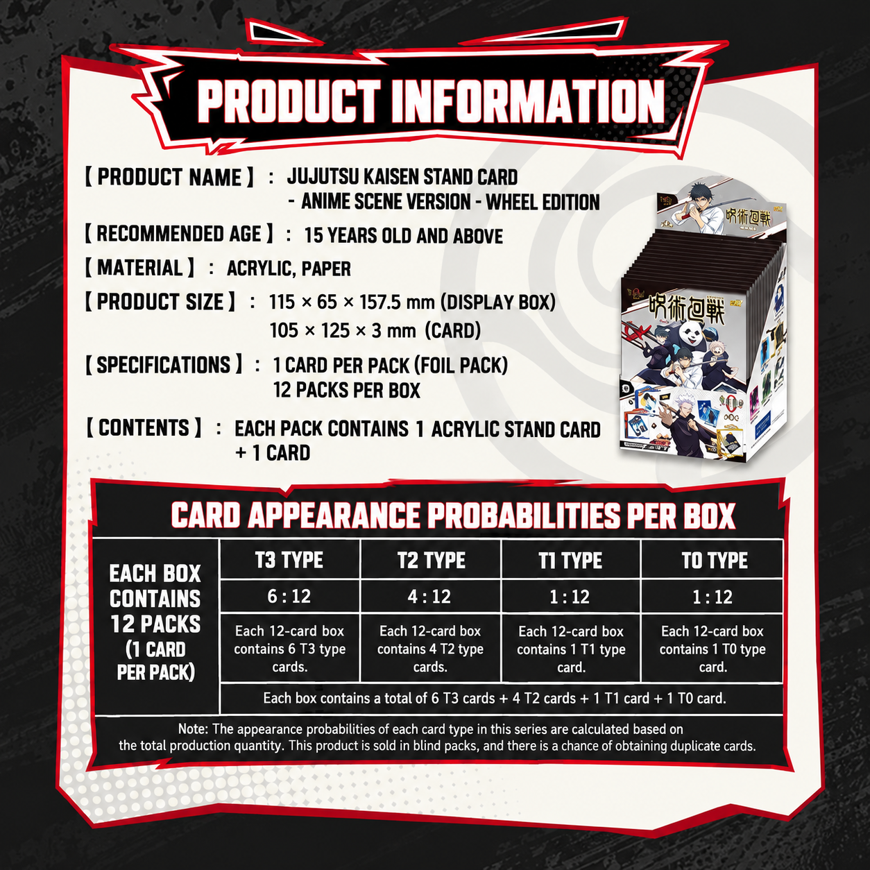 Jujutsu Kaisen – Reincarnation Edition Acrylic Stand - Image 6