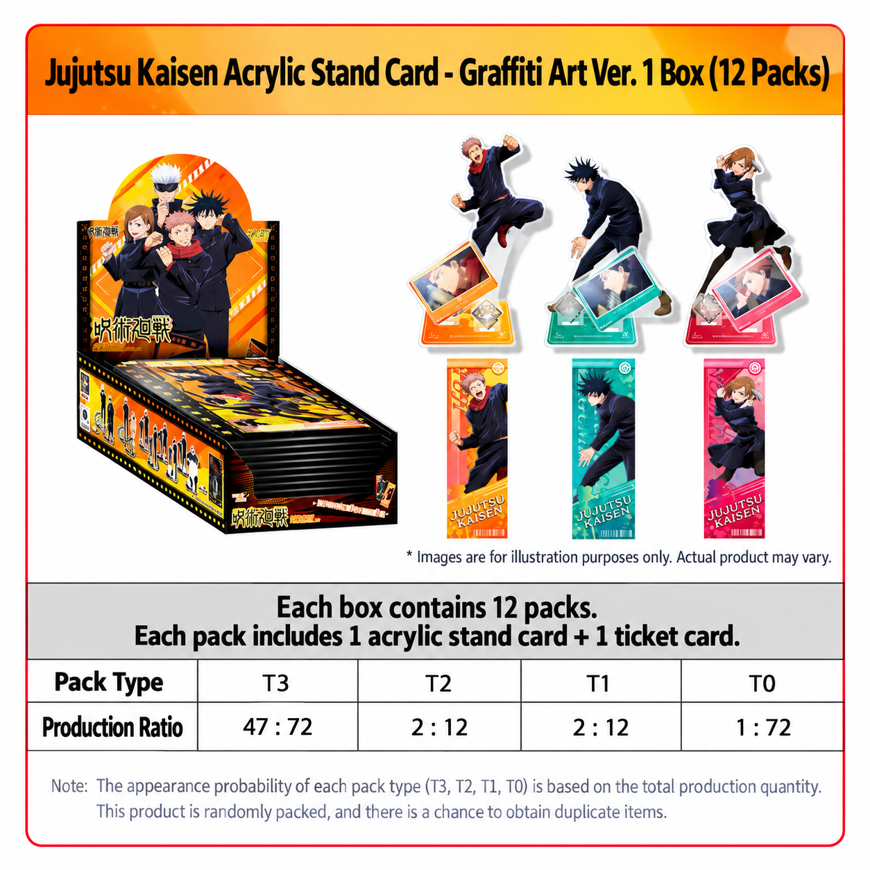 Jujutsu Kaisen – Cursed Art Domain Edition Acrylic Stand - Image 11